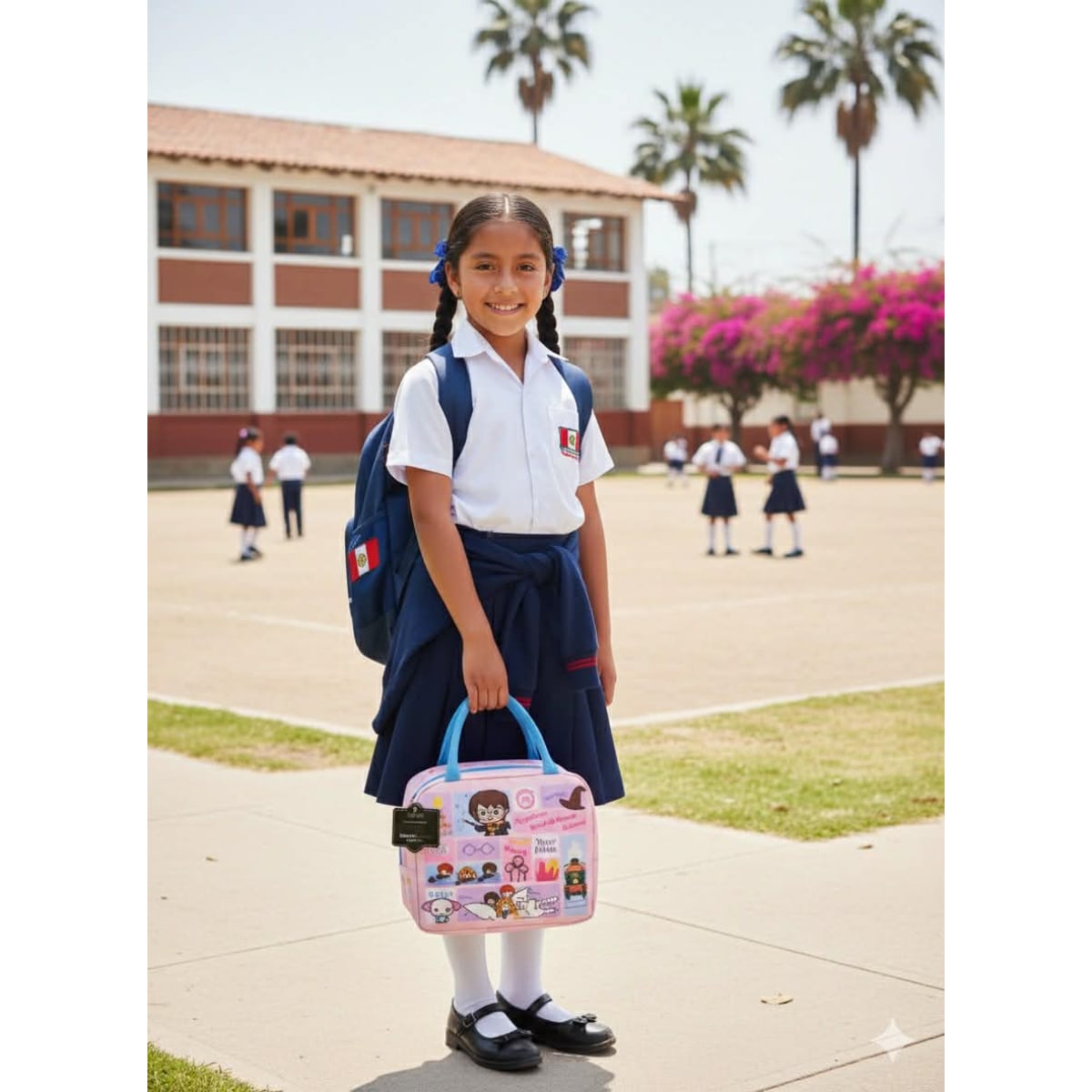 LONCHERA ESTILO ANIME PARA NIÑOS CON COLORES VIBRANTES - 4