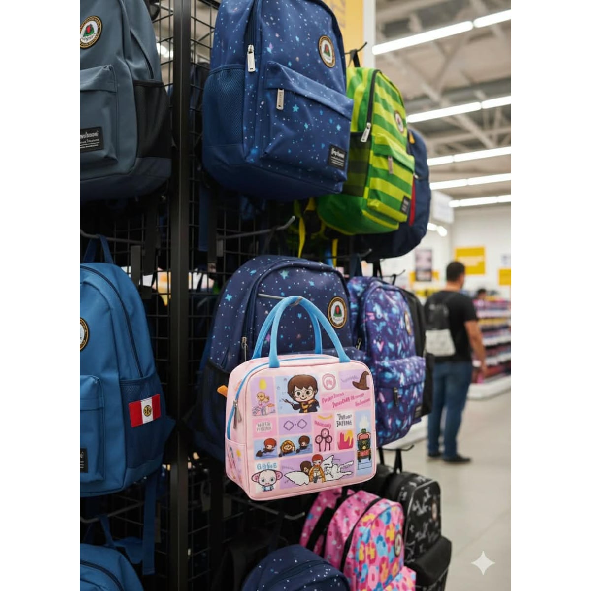 LONCHERA ESTILO ANIME PARA NIÑOS CON COLORES VIBRANTES - 5