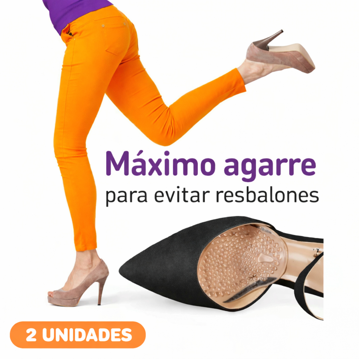 PLANTILLAS DE GEL METATARSAL PAR ANTIDESLIZANTE PREMIUM - 2