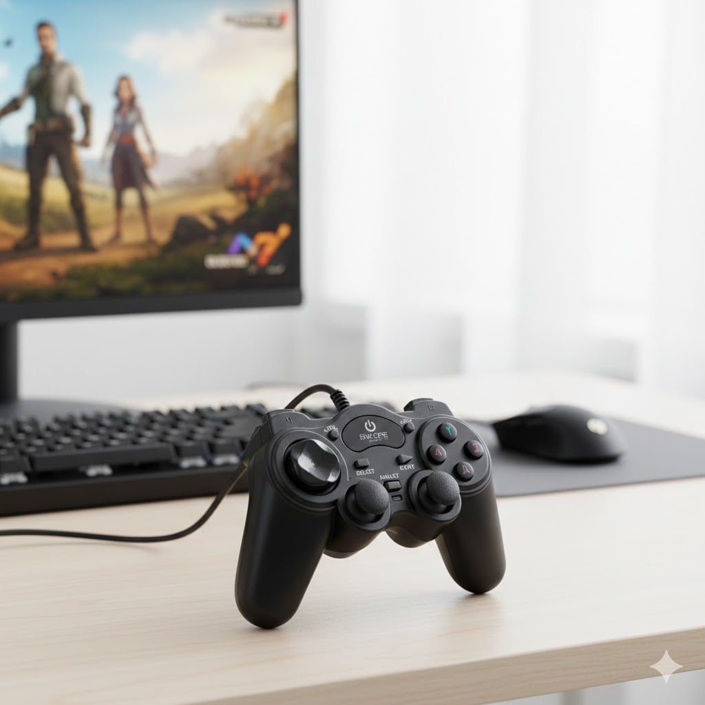 CONTROL GAMER PARA PC ERGONÓMICO USB ENKORE G300 - 2