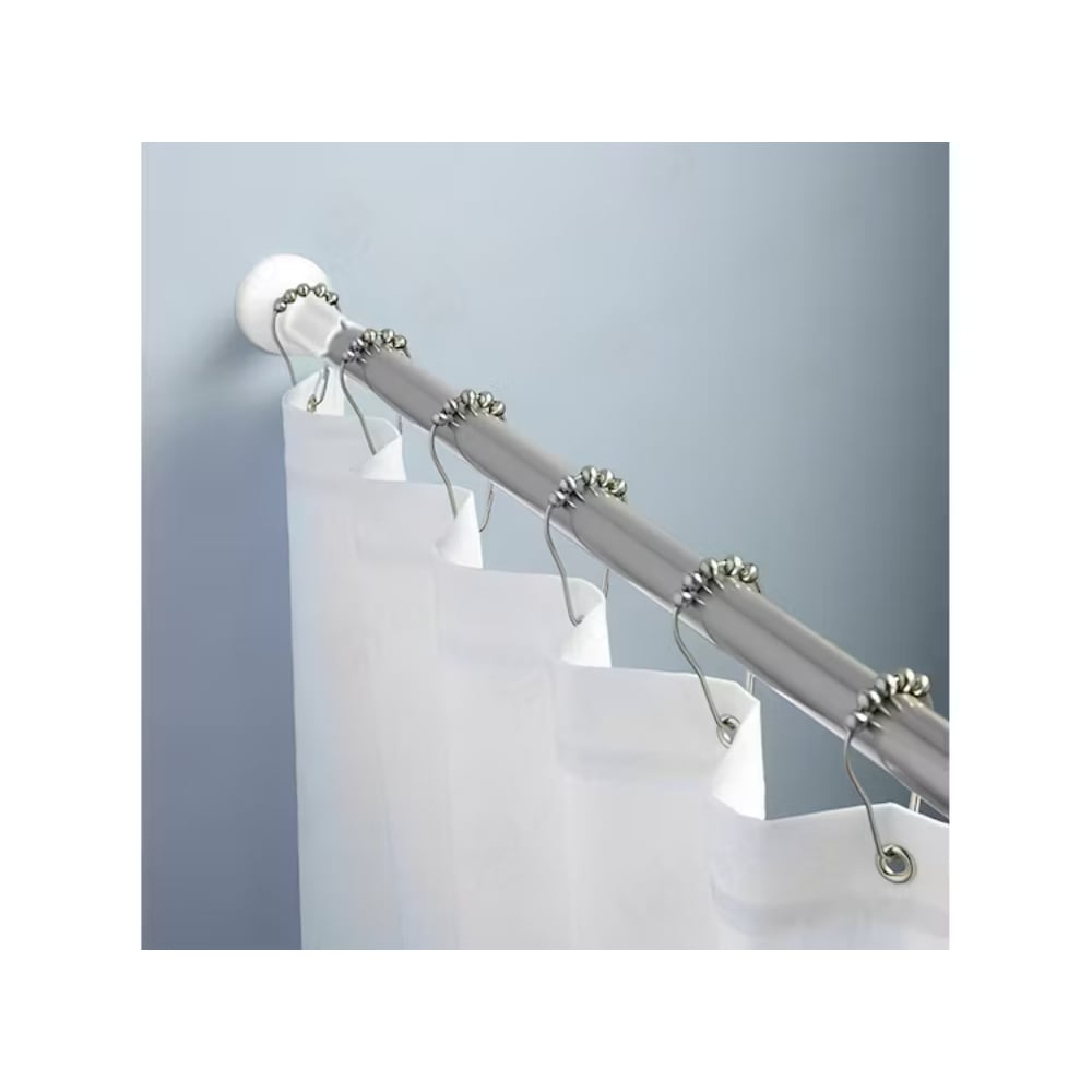 BARRA TELESCÓPICA AJUSTABLE PARA CORTINA DE BAÑO – DURADERA Y FÁCIL DE INSTALAR - 6