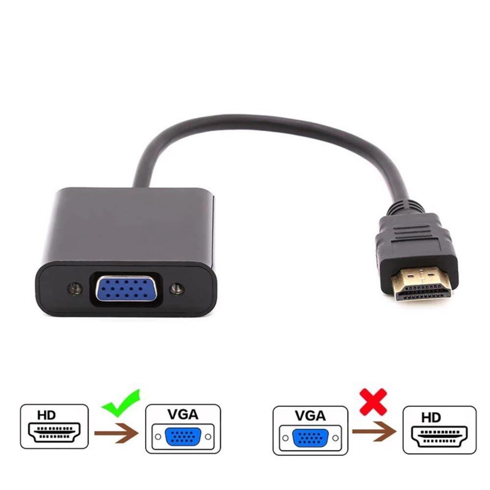 PACK X2 ADAPTADORES HDMI A VGA – CONECTA DOS MONITORES O PANTALLAS - 3