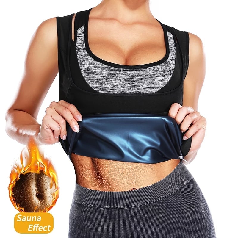 CAMISETA SWEAT SHAPER PARA MUJER – EFECTO SAUNA Y MOLDEADOR DE CUERPO - 3