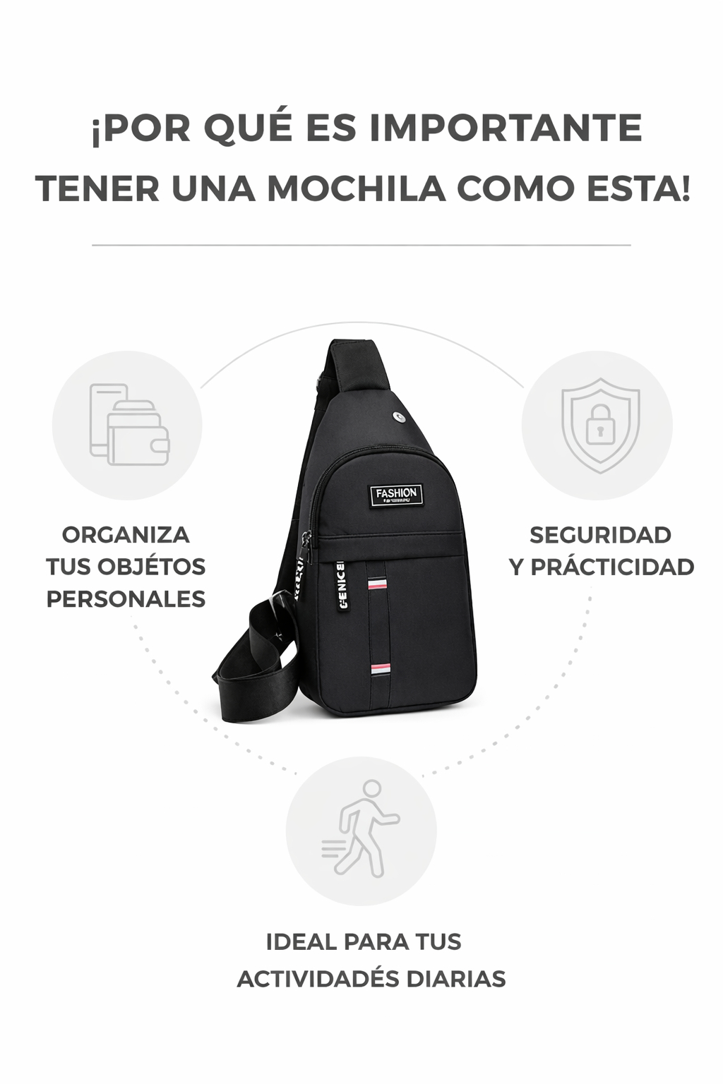 MOCHILA FASHION – ESTILO Y COMODIDAD DIARIA - 6