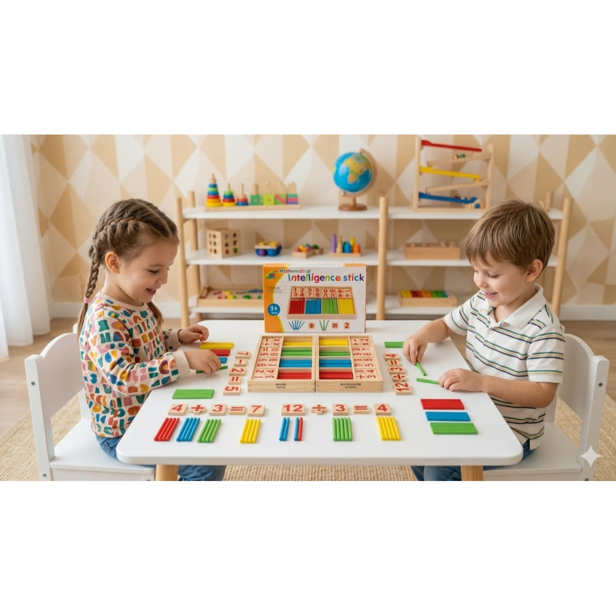 JUEGO EDUCATIVO DE MATEMATICAS PARA NIÑOS DESARROLLO LOGICO - 4