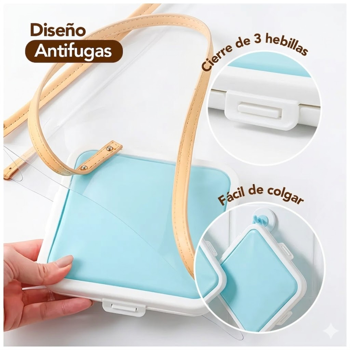 CAJA PARA SANDWICH – CIERRE HERMÉTICO Y PRÁCTICA - 4