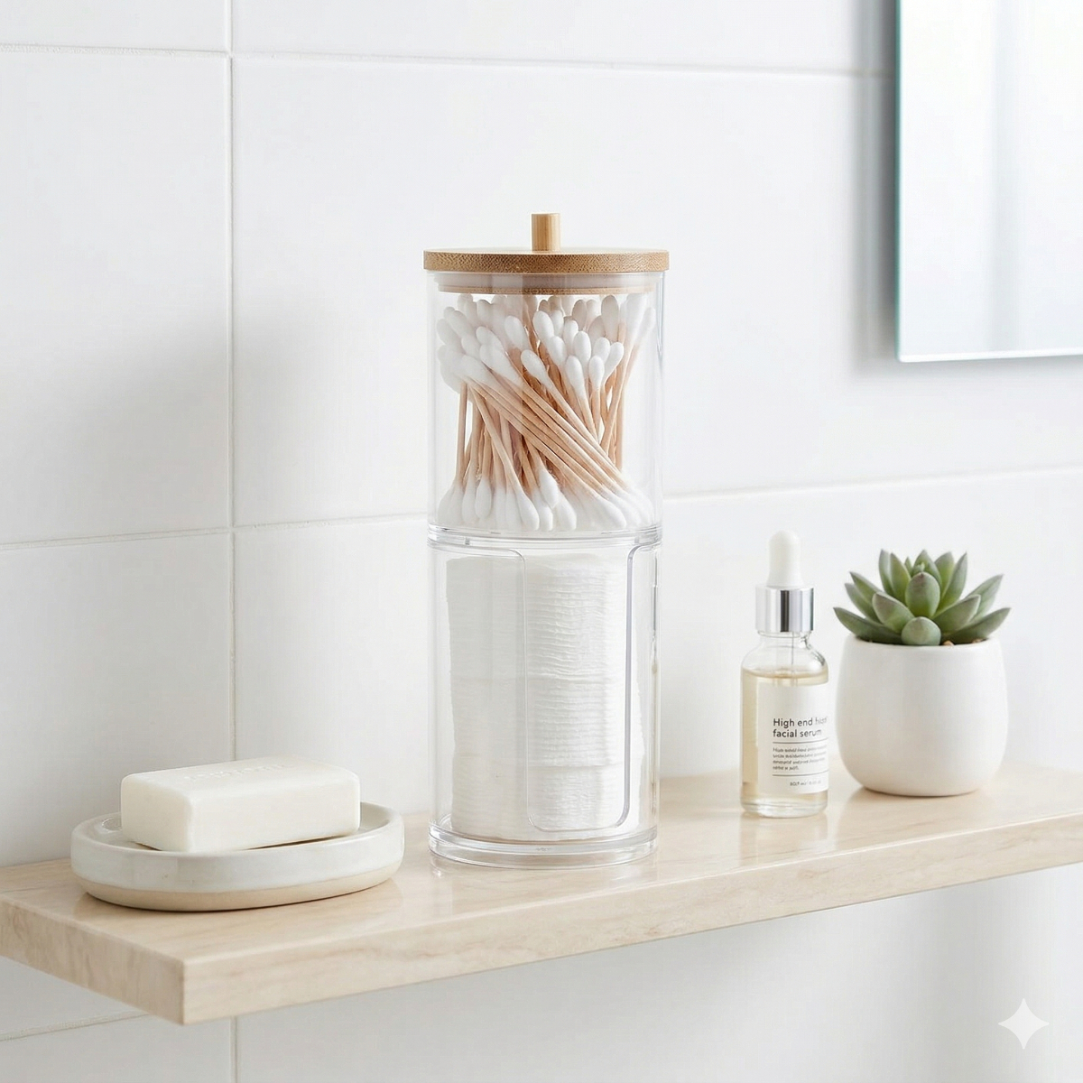 PACK X2 ORGANIZADORES ACRÍLICOS PARA BAÑO - 5