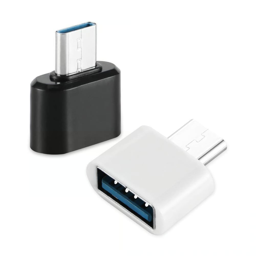 PACK X2 ADAPTADOR OTG USB A TIPO C ALTA VELOCIDAD - 1