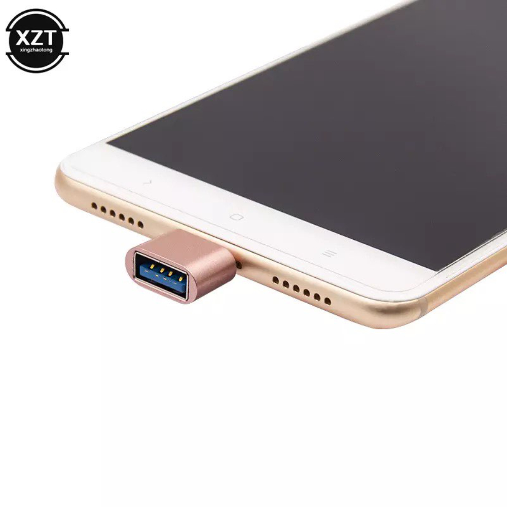 PACK X2 ADAPTADOR OTG USB A TIPO C ALTA VELOCIDAD - 5