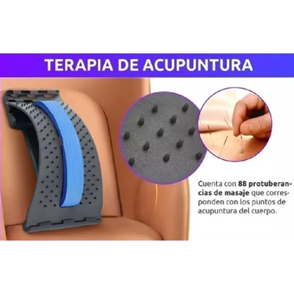 ESTIRADOR DE ESPALDA CON APOYO LUMBAR - 4