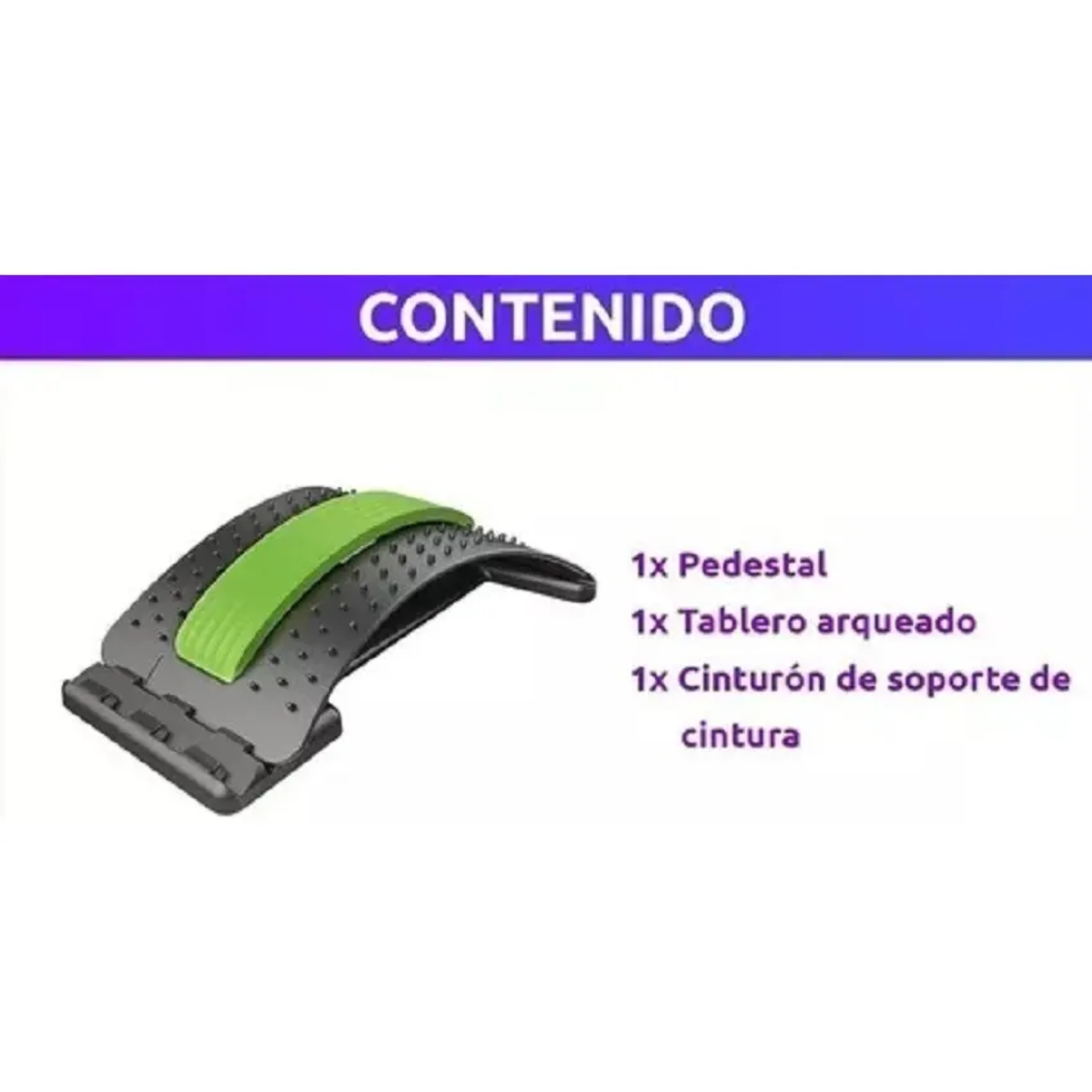 ESTIRADOR DE ESPALDA CON APOYO LUMBAR - 5