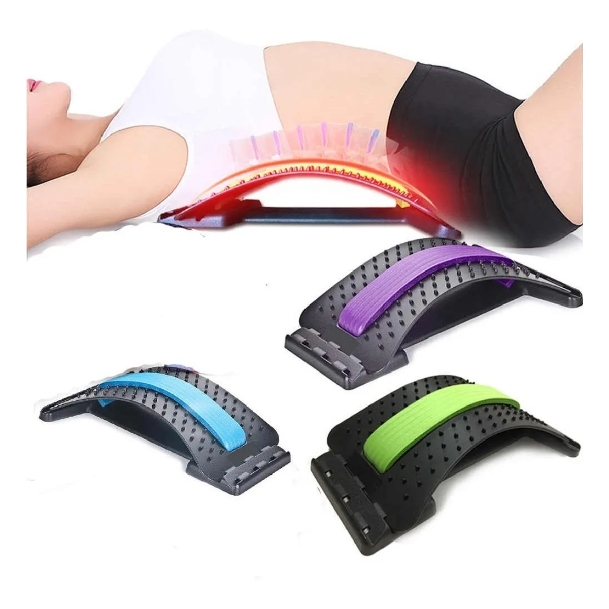 ESTIRADOR DE ESPALDA CON APOYO LUMBAR - 9