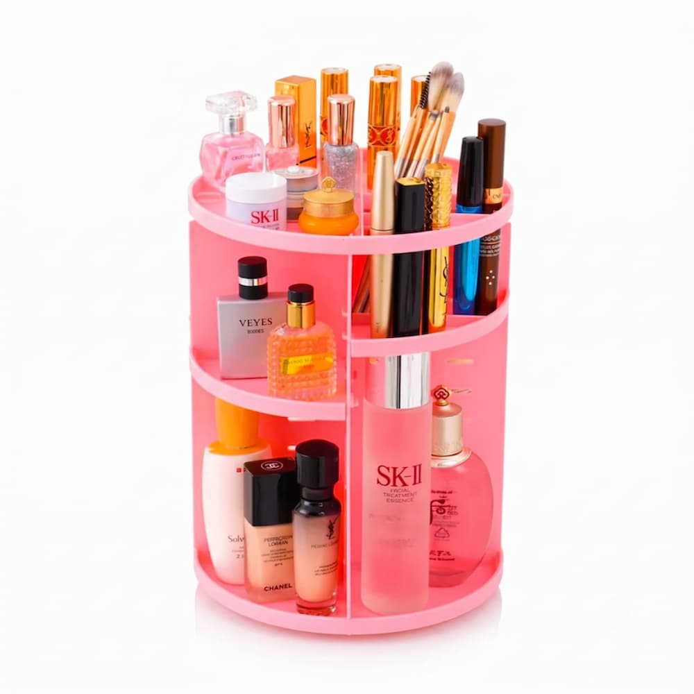 ORGANIZADOR GIRATORIO 360 PARA MAQUILLAJE - 2