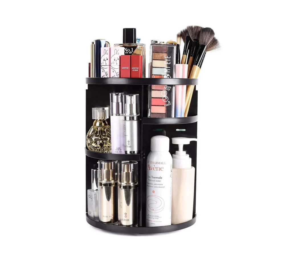 ORGANIZADOR GIRATORIO 360 PARA MAQUILLAJE - 4