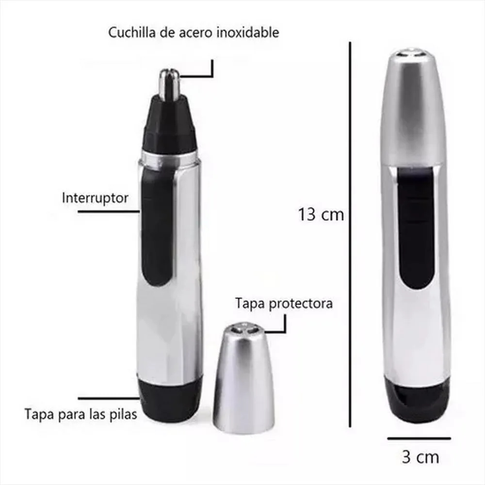 DEPILADOR NASAL PARA NARIZ Y OREJAS - 6
