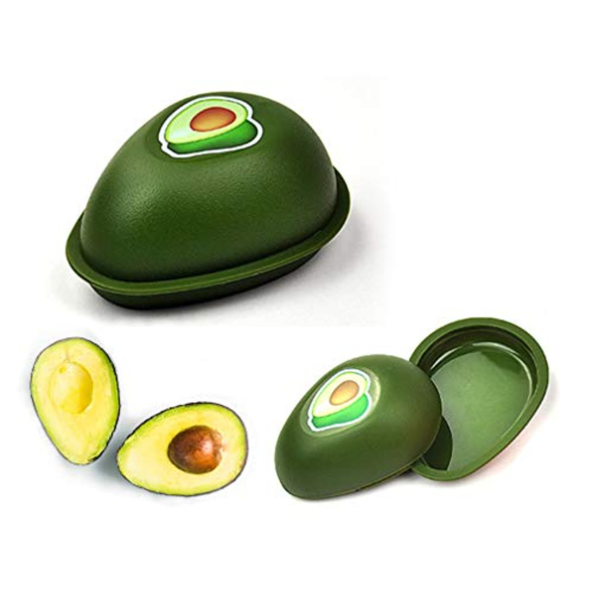 CONSERVADOR DE PALTA REUTILIZABLE PARA REFRIGERADORA - 1
