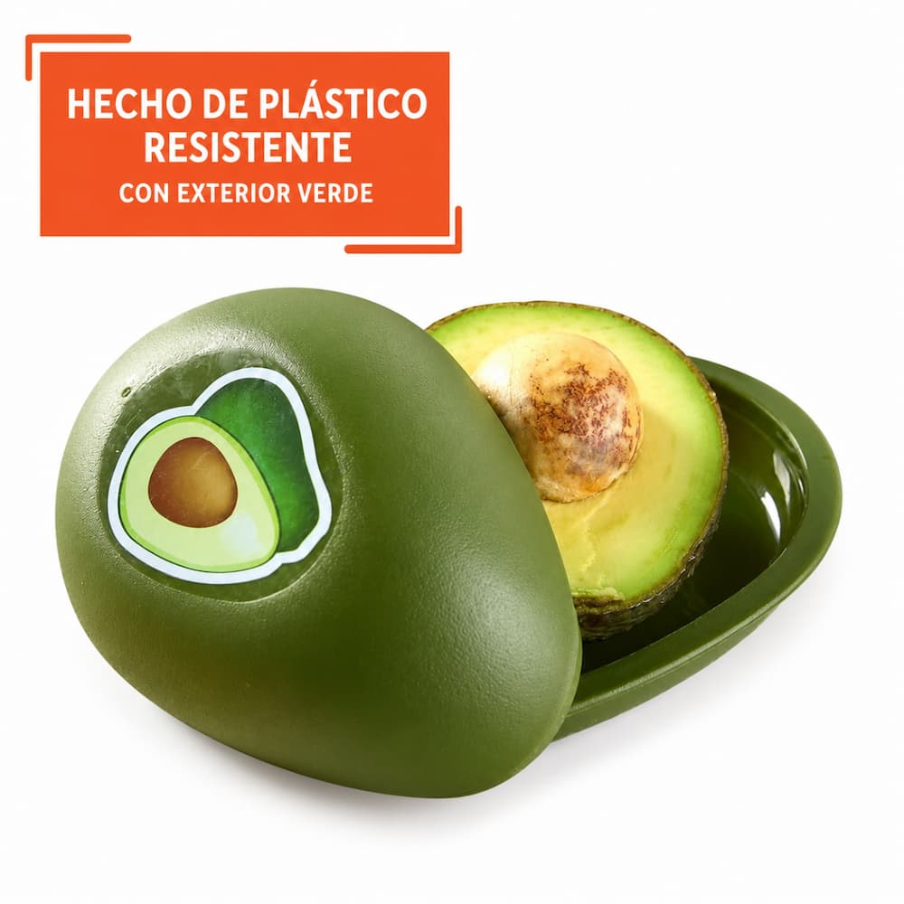 CONSERVADOR DE PALTA REUTILIZABLE PARA REFRIGERADORA - 3