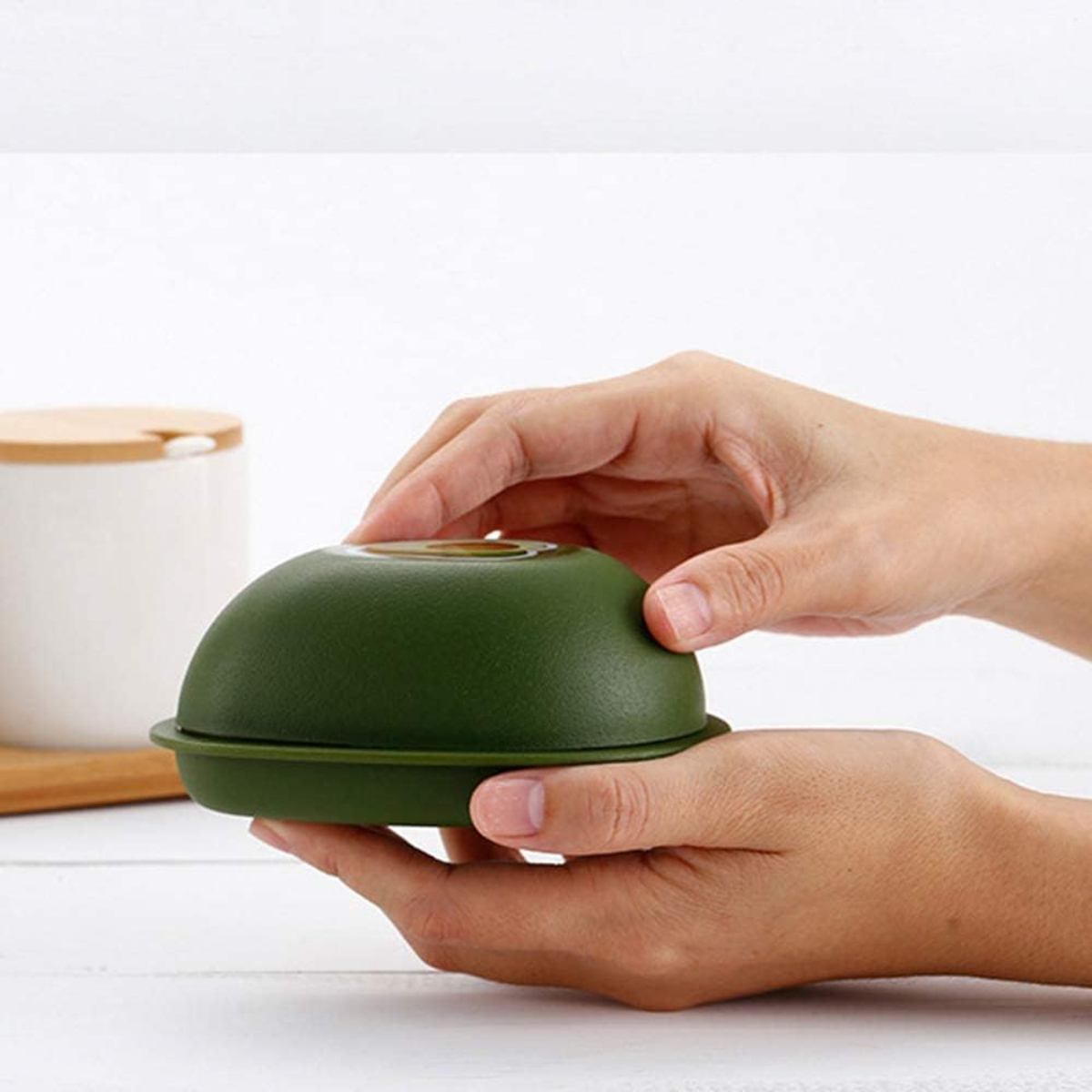 PORTA PALTA VERDE HERMÉTICO PARA CONSERVAR FRESCURA - 4