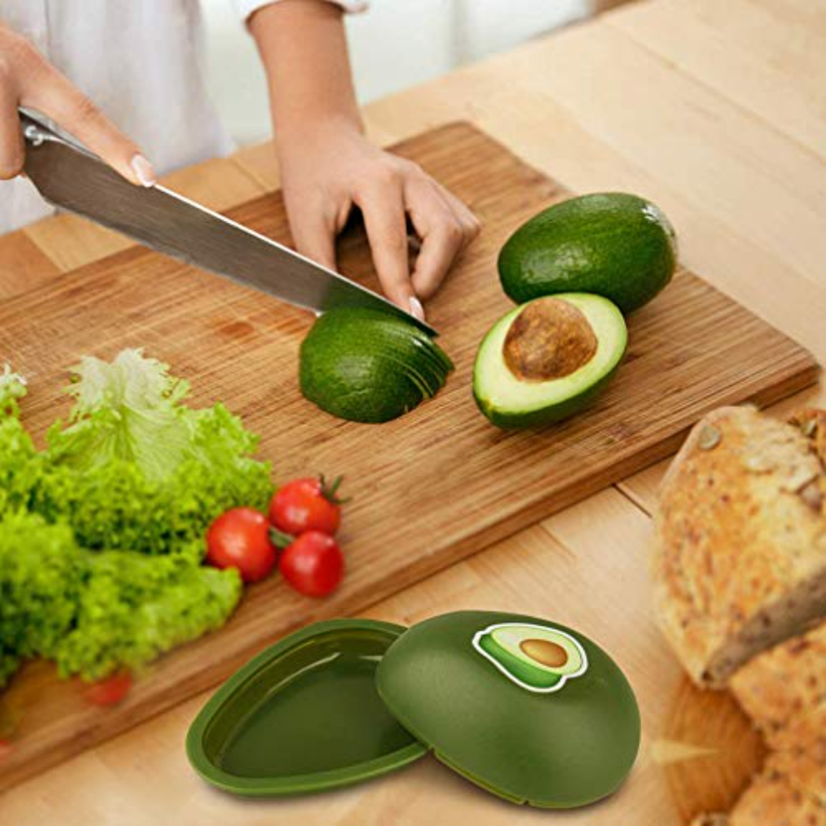 PORTA PALTA VERDE HERMÉTICO PARA CONSERVAR FRESCURA - 5