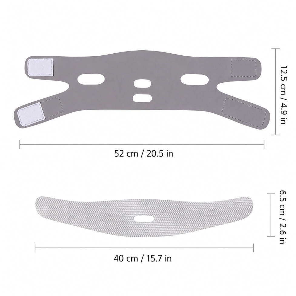 BANDA FACIAL MODELADORA CON VELCRO PARA PAPADA - 7