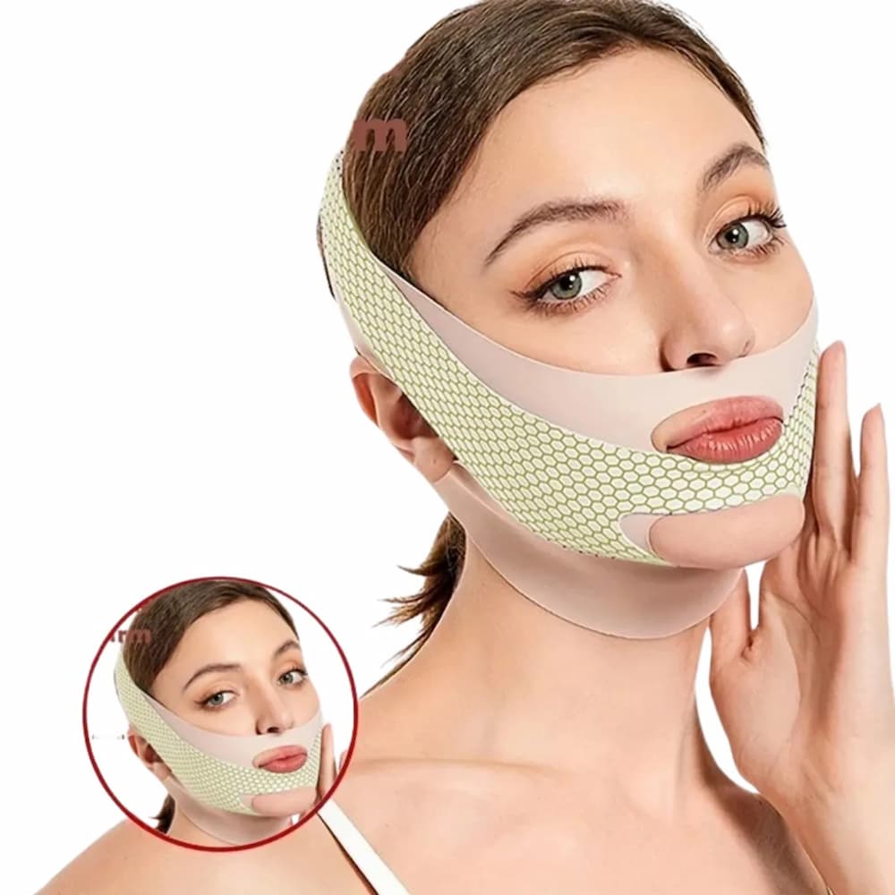FAJA FACIAL PARA PAPADA Y MENTÓN AJUSTABLE - 1