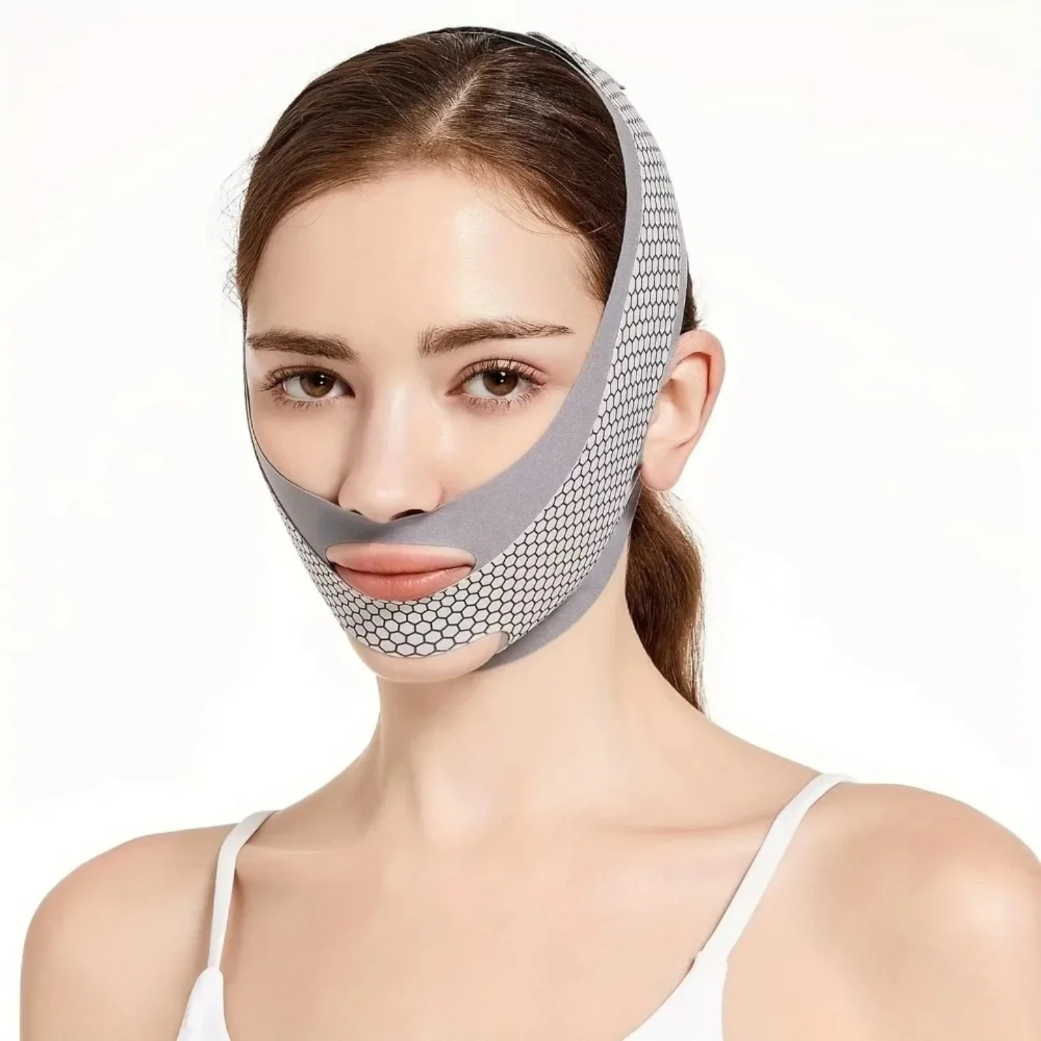 FAJA FACIAL PARA PAPADA Y MENTÓN AJUSTABLE - 2