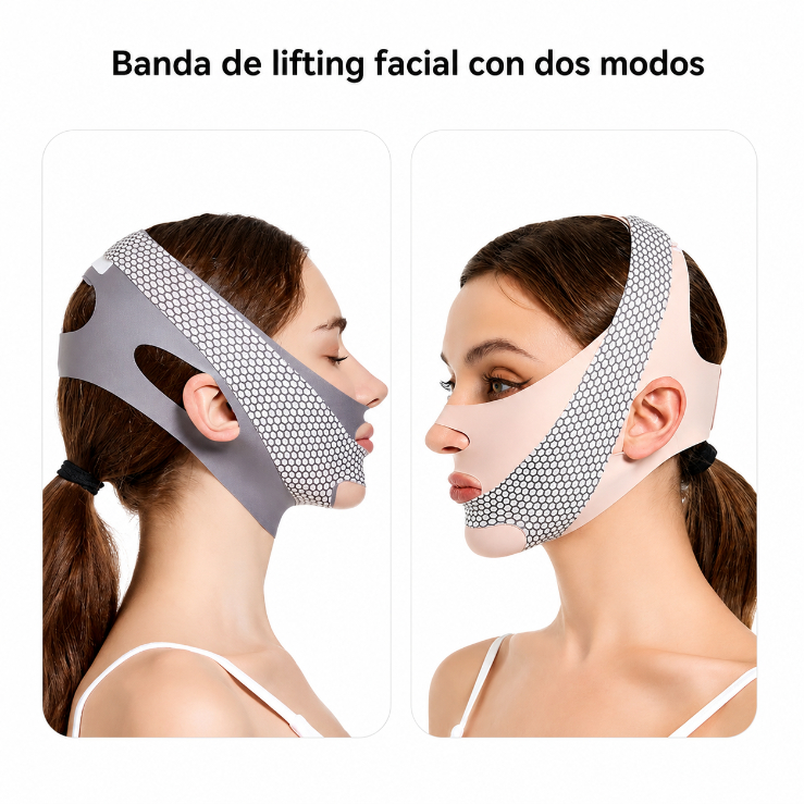 FAJA FACIAL PARA PAPADA Y MENTÓN AJUSTABLE - 8