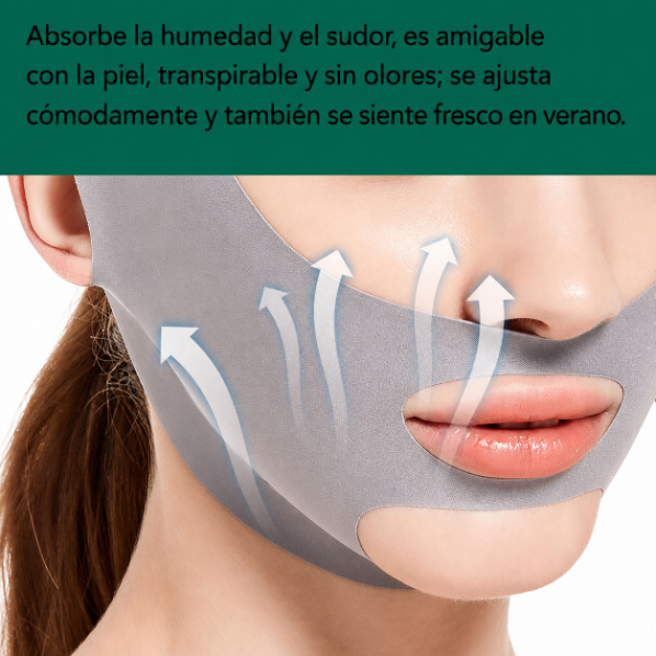 FAJA FACIAL PARA PAPADA Y MENTÓN AJUSTABLE - 9
