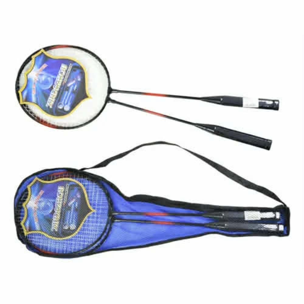 SET DE BÁDMINTON 2 RAQUETAS CON VOLANTE Y FUNDA - 3