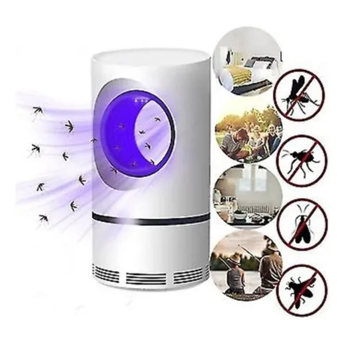LÁMPARA MATA ZANCUDOS UV PORTÁTIL PARA HOGAR - 1