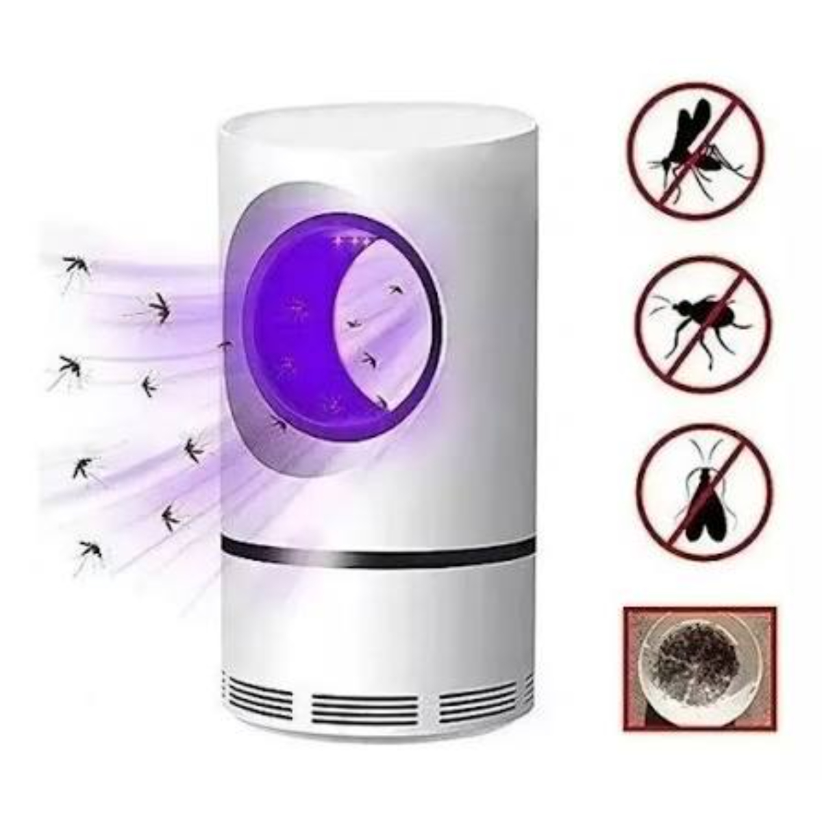 LÁMPARA MATA ZANCUDOS UV PORTÁTIL PARA HOGAR - 2