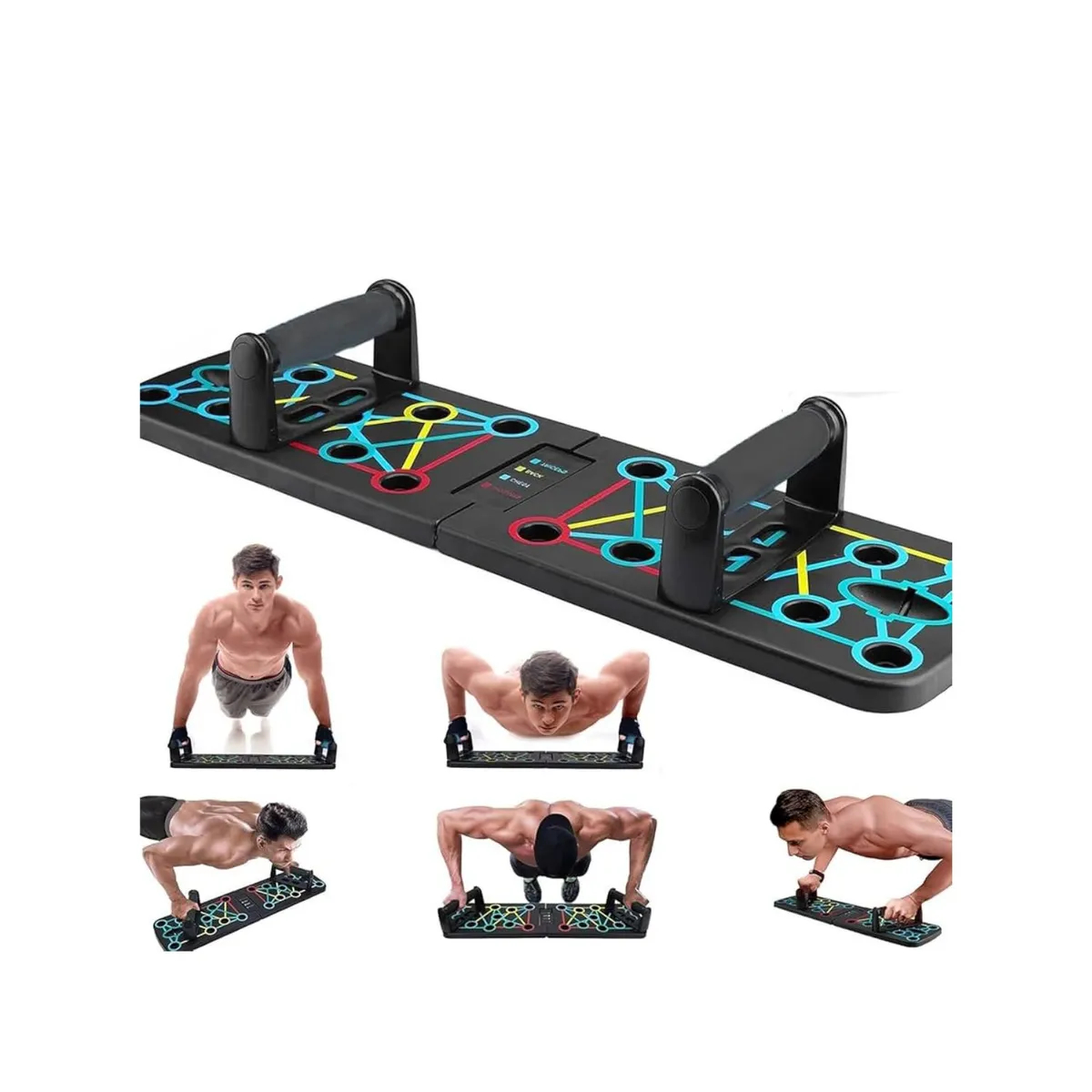 TABLA PARA FLEXIONES PECHO BRAZOS HOMBROS Y ABDOMEN - 3