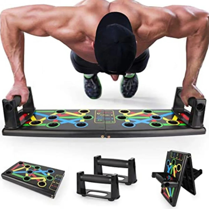 TABLA PARA FLEXIONES PECHO BRAZOS HOMBROS Y ABDOMEN - 4