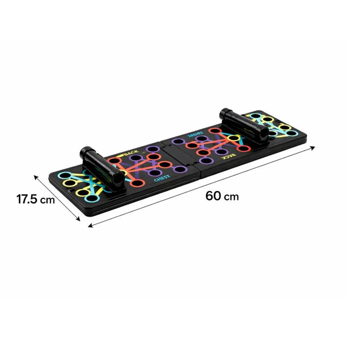 TABLA PARA FLEXIONES PECHO BRAZOS HOMBROS Y ABDOMEN - 8