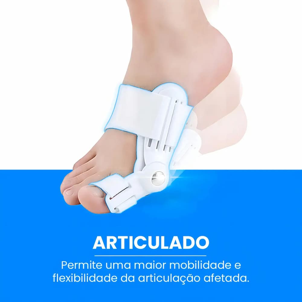 CORRECTOR DE JUANETE HALLUX VALGUS AJUSTABLE PARA PIE - 2