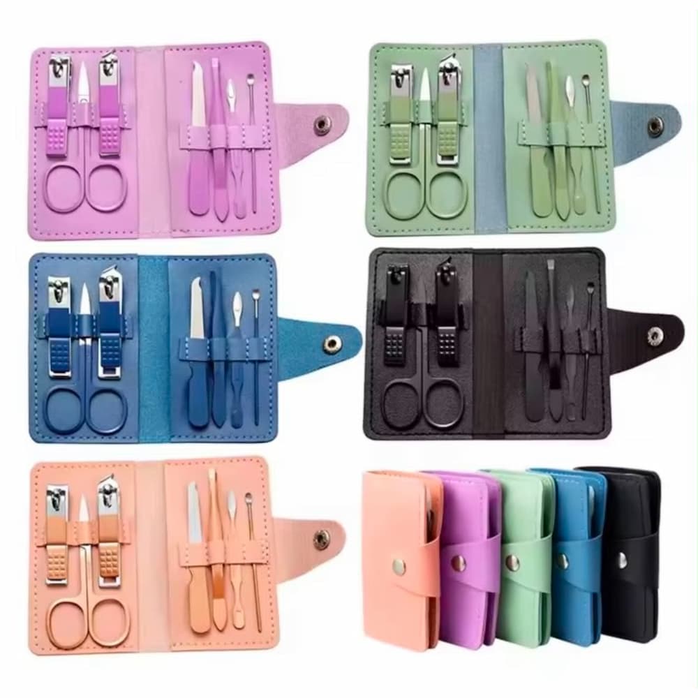 SET DE MANICURA PORTÁTIL 7 PIEZAS CON ESTUCHE - 1