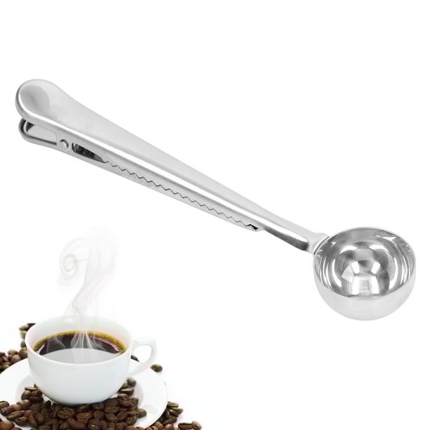 CUCHARA MEDIDORA DE CAFÉ CON CLIP SELLADOR - 4