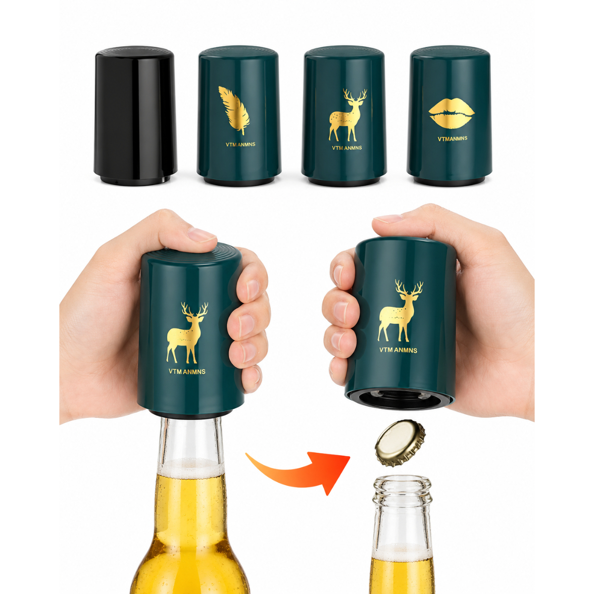 DESTAPADOR MAGNÉTICO AUTOMÁTICO PARA BOTELLAS - 4