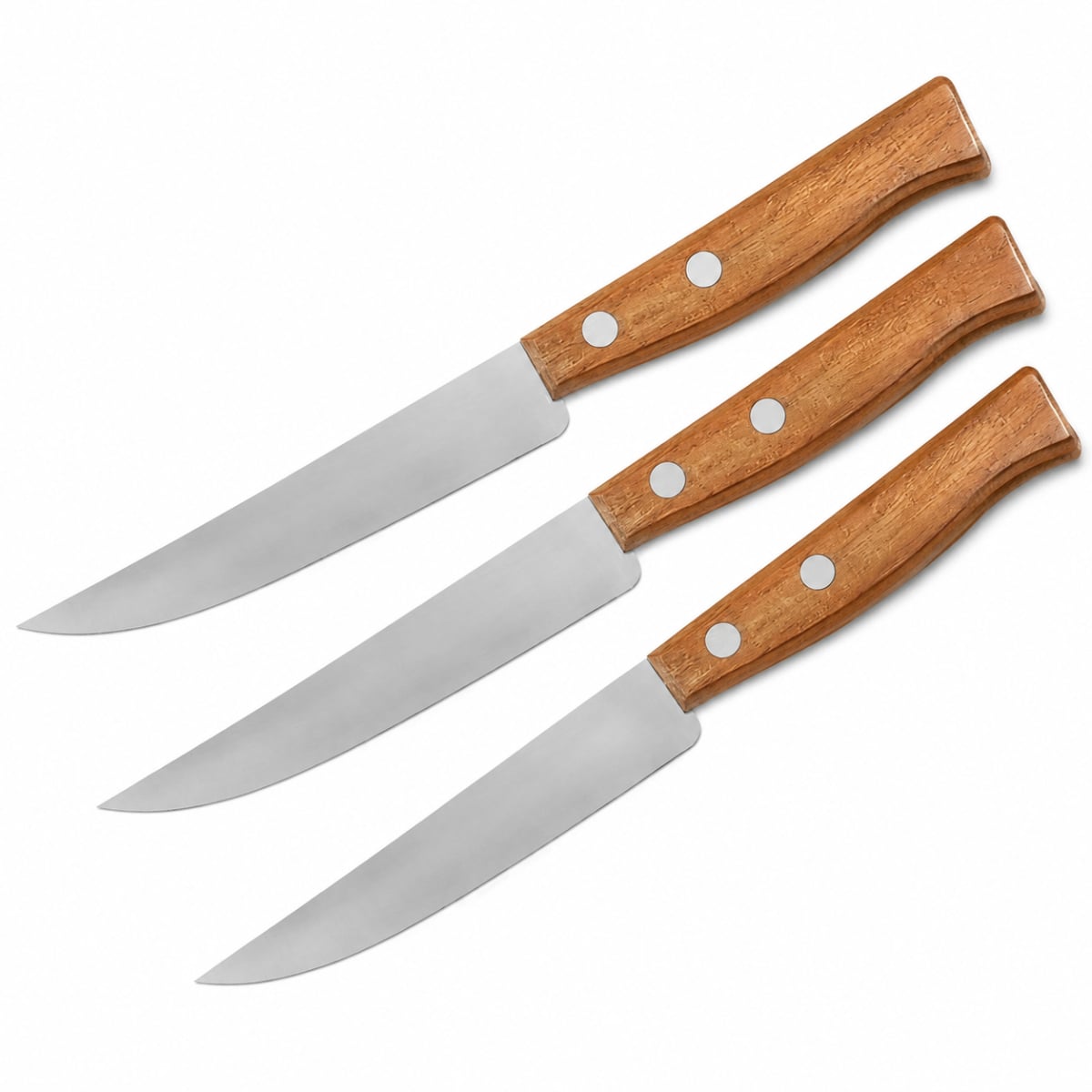JUEGO DE CUCHILLOS COCINA X3 PARA CARNES VERDURAS Y FRUTAS - 1