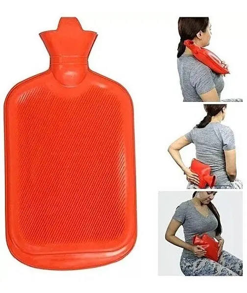 BOLSA DE AGUA CALIENTE Y FRÍA 2L DE CAUCHO REUTILIZABLE - 3
