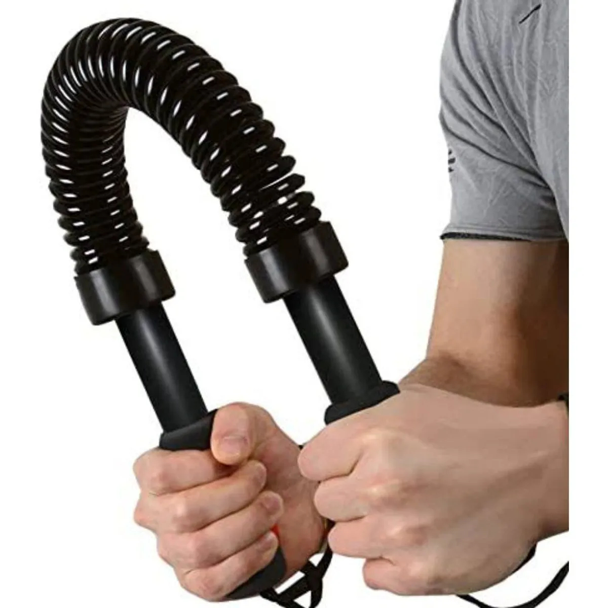 BARRA PARA EJERCICIOS DE FUERZA 20 KG PECHO BRAZOS Y ESPALDA - 3