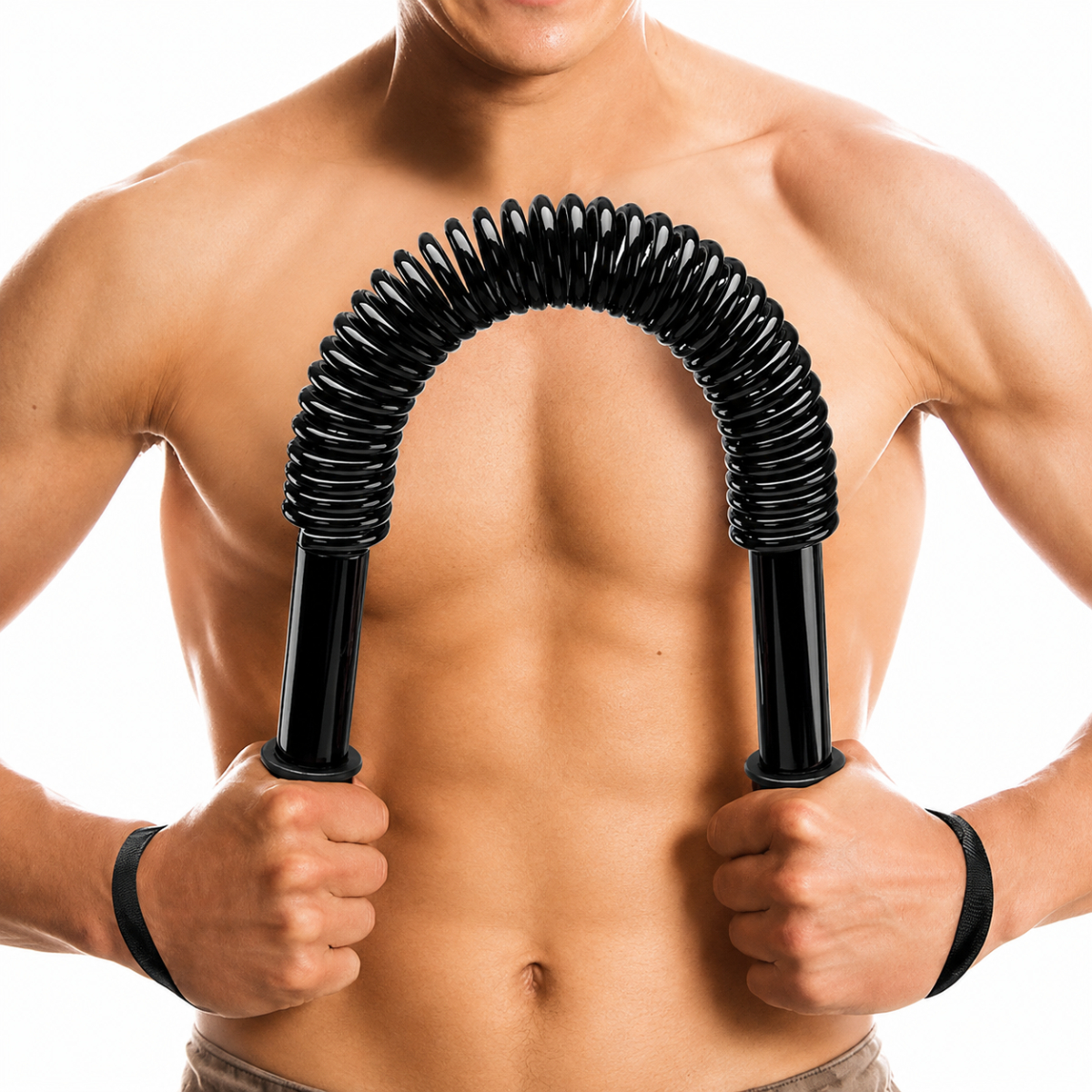 BARRA PARA EJERCICIOS DE FUERZA 20 KG PECHO BRAZOS Y ESPALDA - 6