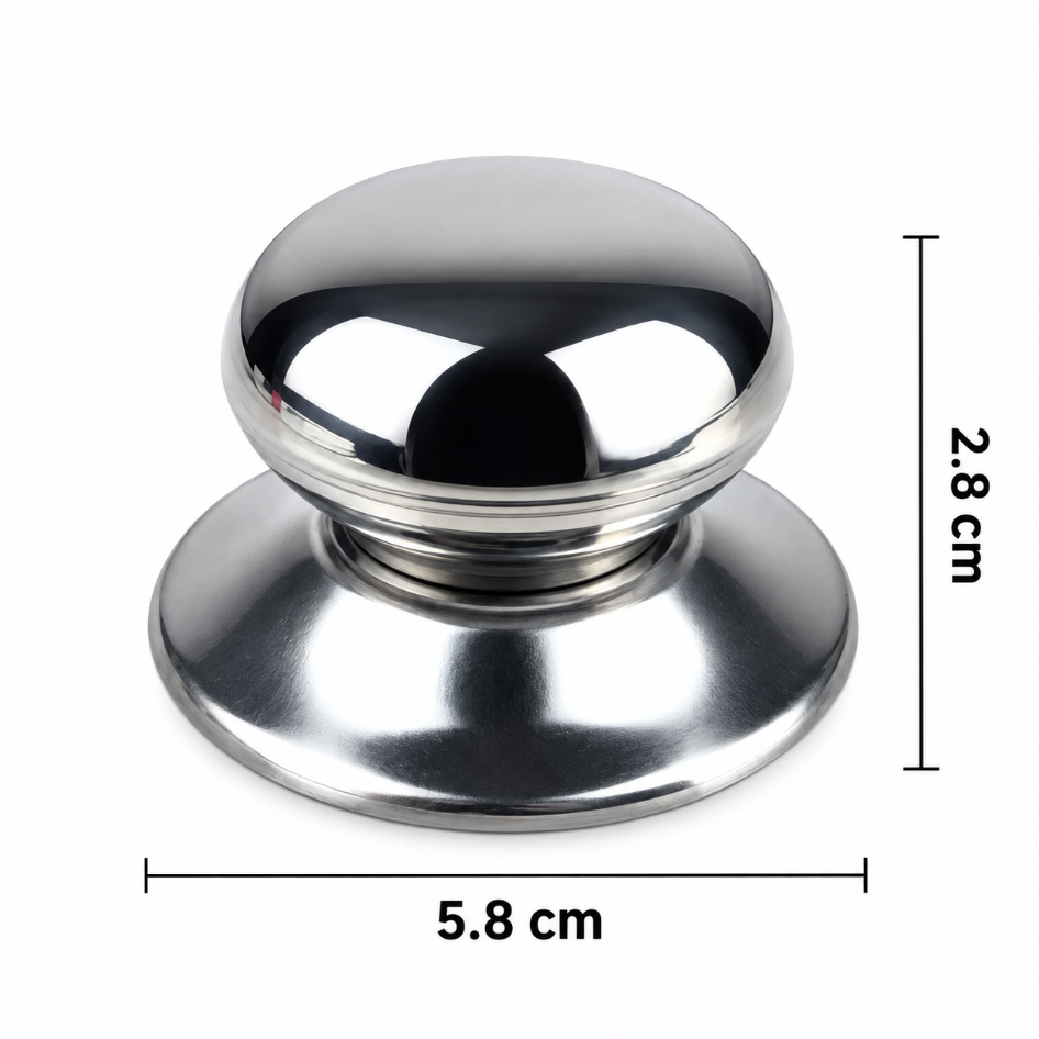 PACK X2 PERILLAS METÁLICAS DE REPUESTO PARA TAPAS DE OLLA - 9