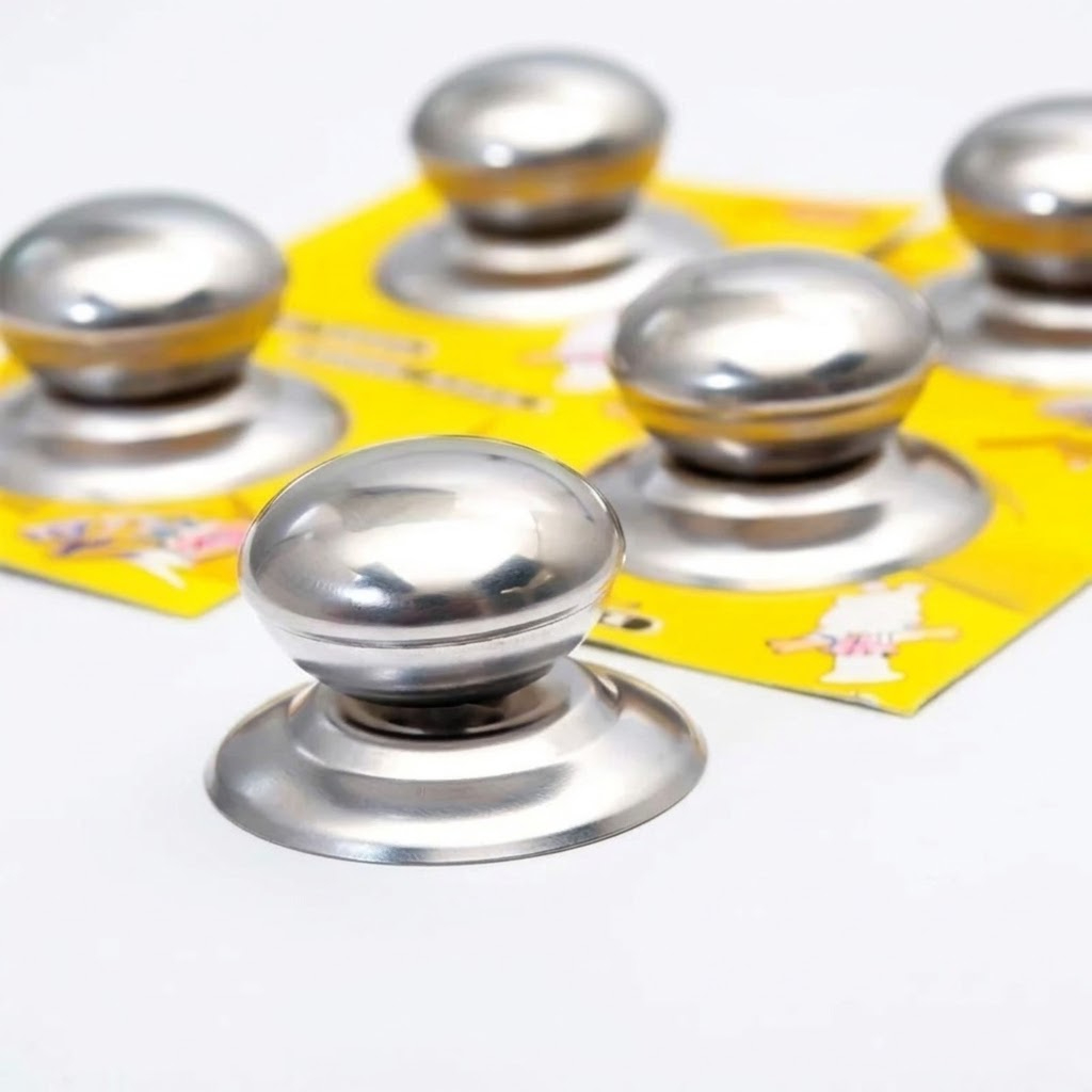 PACK X3 PERILLAS METÁLICAS DE REPUESTO PARA TAPAS DE OLLA - 7