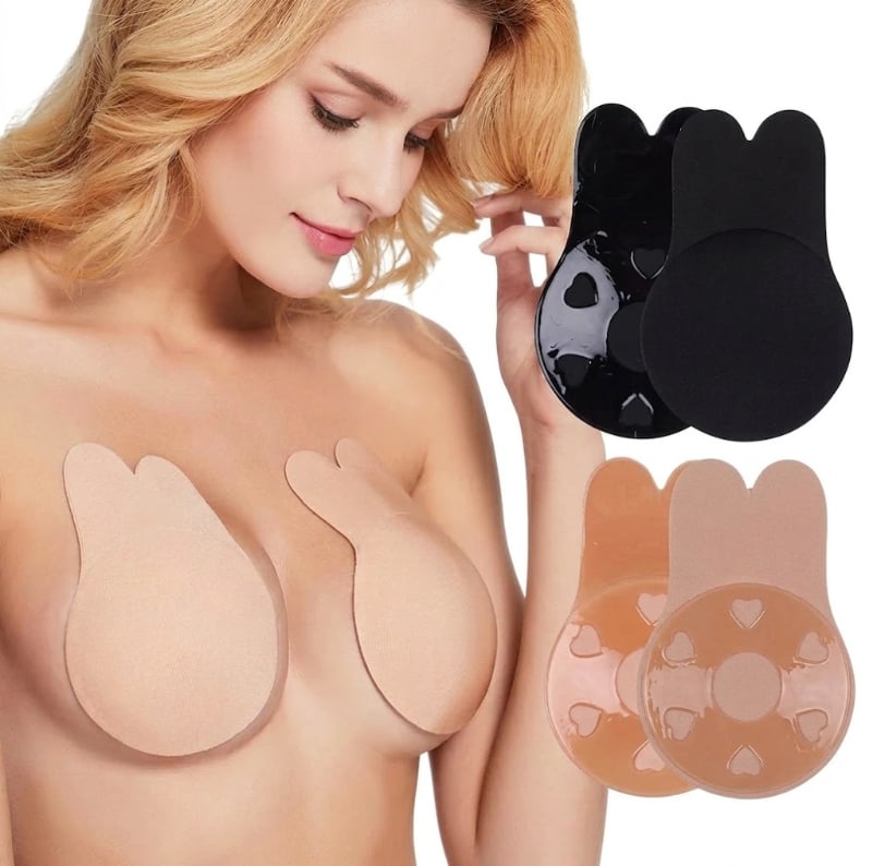 BRASIER ADHESIVO INVISIBLE LEVANTA BUSTO REUTILIZABLE - 1