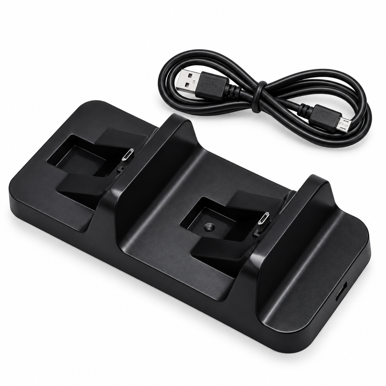 CARGADOR DOBLE USB PARA CONTROLES PS4 SLIM Y PRO - 4