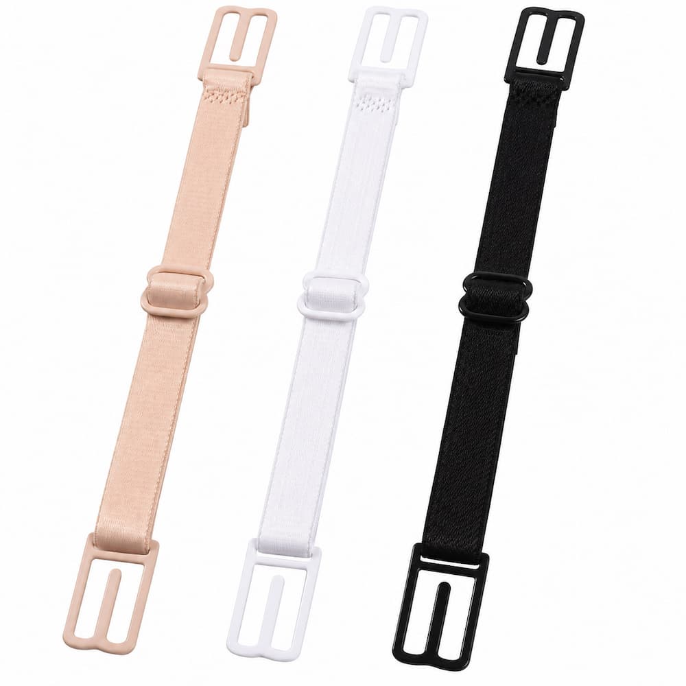 PACK X3 SUJETADORES AJUSTABLES DE TIRANTES PARA BRASIER EN 3 COLORES - 4