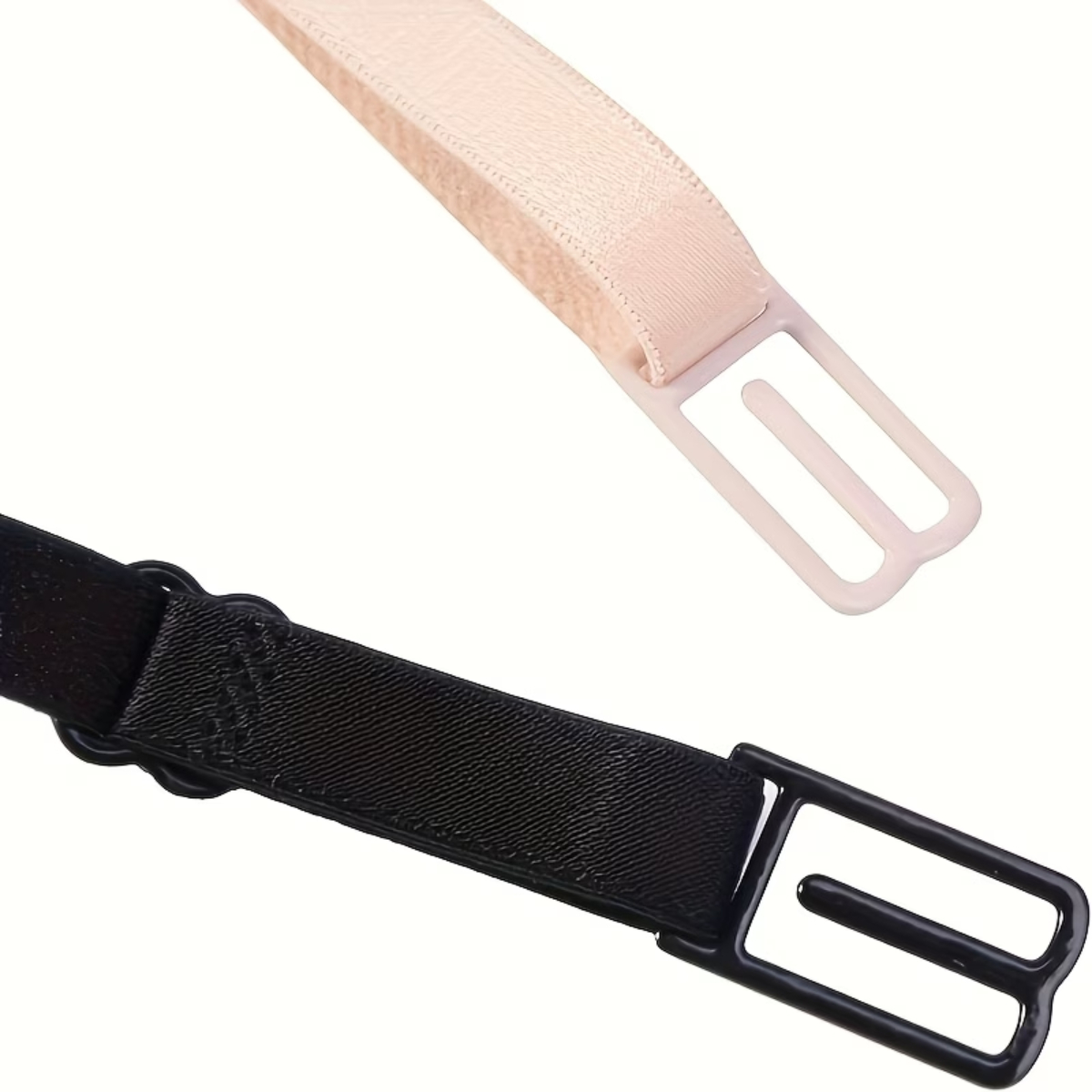 PACK DE 3 TIRAS PARA UNIR TIRANTES DE SOSTÉN NEGRO BEIGE Y BLANCO - 6