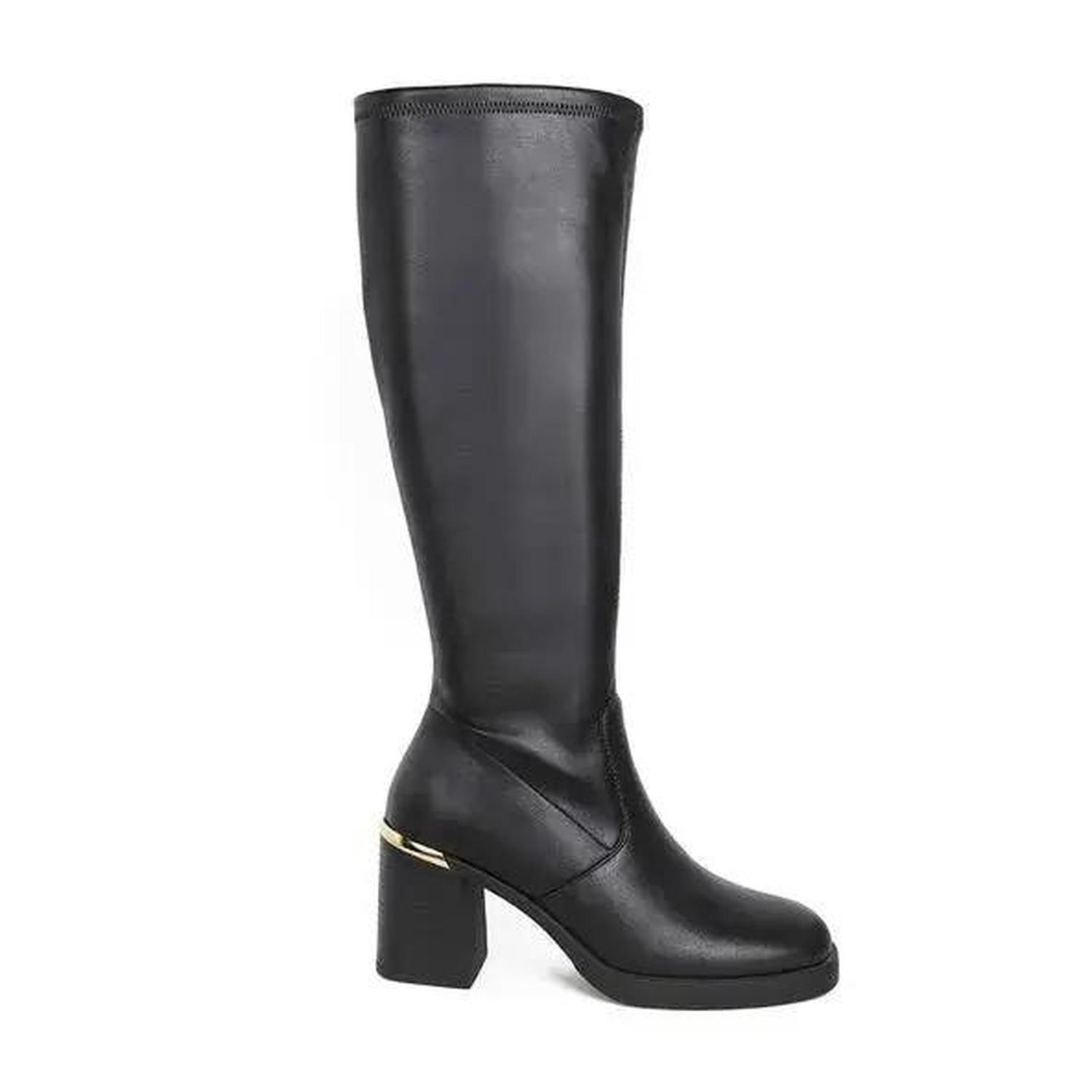 BOTA MUJER STHEF VESTIR NEGRO 8112 - 1