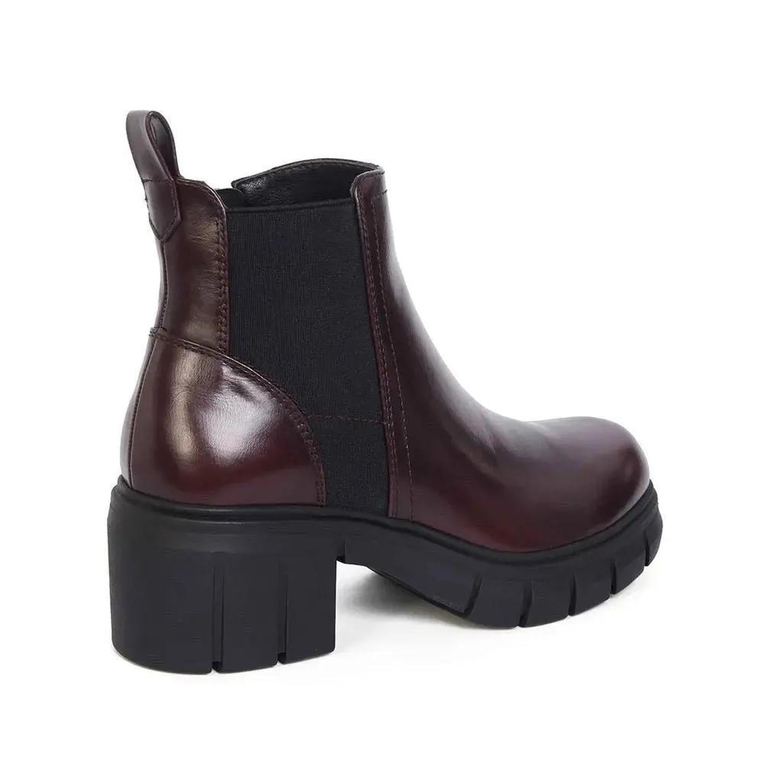 BOTIN MUJER STHEF CASUAL VINO 8109 COLOR 1128691 - 4